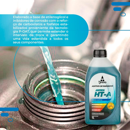 Aditivo Radiador Concentrado Ht-a Hyundai Honda Kia Nissan