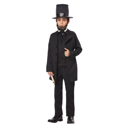 Disfraz Para Niño Abraham Lincoln Talla Xl (12-14)