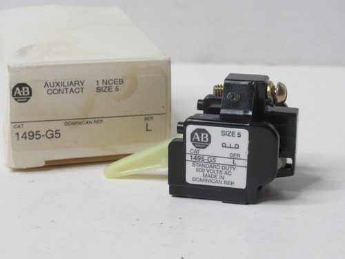 (new) Allen Bradley 1495-g5 1495g5 Series L Size 5 600v  Ddo