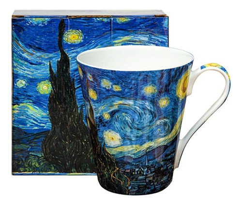 Juego De Tazas De Café Van Gogh, Taza De Café De Cerámica De