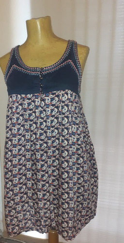 Vestido Corto,blusa Larga.wanama.t 40 / S.grande.medidas.