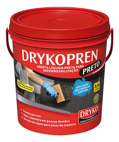 Drykopren Preto Gl 3,6kg