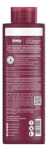 Shampoo Salon Line Bomba Ultrahidratação Reconstrutora 300ml