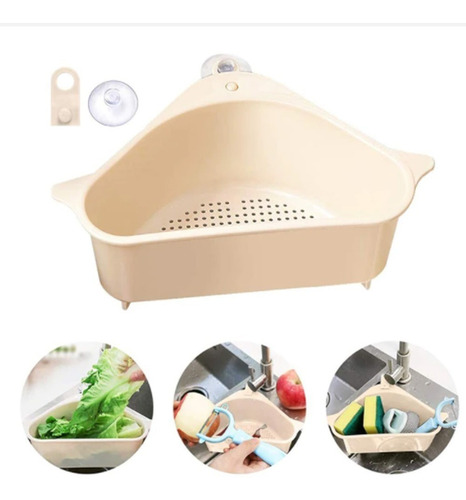 Escurridor Para Lavaplatos Portaesponja Triangular