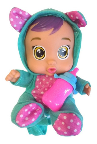 Imagen 4 de 8 de Bebes Llorones C/sonido Babies Goma 20cm Bebé Llorón Juguete