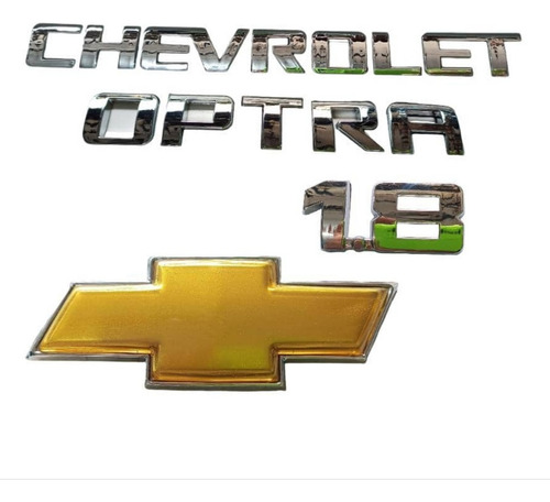 Juego Kit Emblema Chevrolet Optra Limited Design 1.8 4piezas