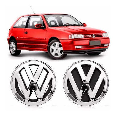 Insignia Emblema De Careta Volkswagen Gol G2 1995/1999