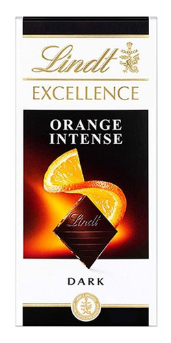 Chocolate Lindt Excellence Amargo Con Naranja X100g