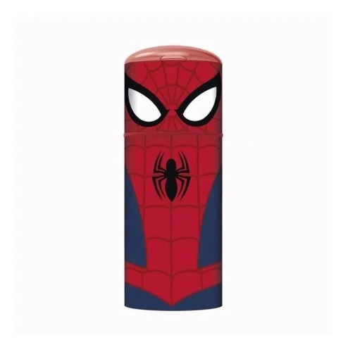 Vaso Infantil Spiderman Hombre Araña Con Sorbete Y Tapa