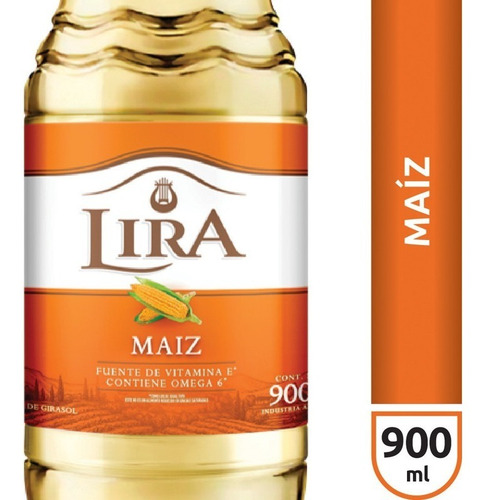Imagen 1 de 1 de Aceite De Maíz Lira X 900ml