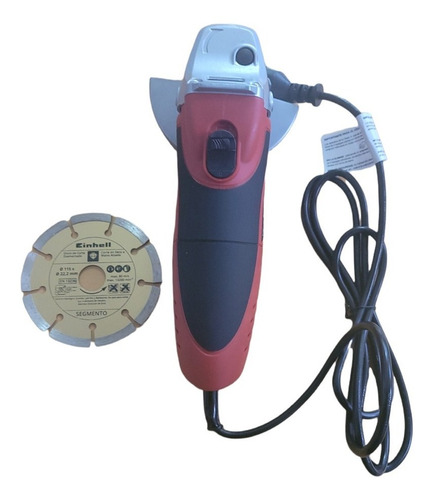 Imagen 4 de 6 de Kit Taladro 650w + Amoladora 850w + Bolso + Acces. Einhell