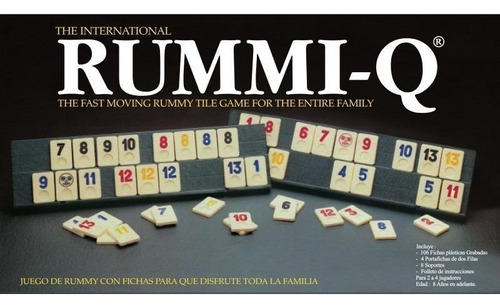 Rummy Q Caja El Original Juegos De Mesa Familiar