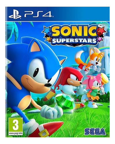 Ps4 Sonic Superstars Nuevo Playstation 4 Ps4 Físico Vdgmrs