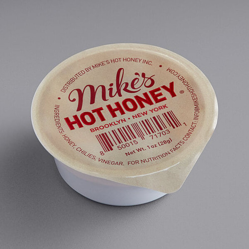 Miel De Abeja Natural Picante Hot Honey 28grs. 80pzas.