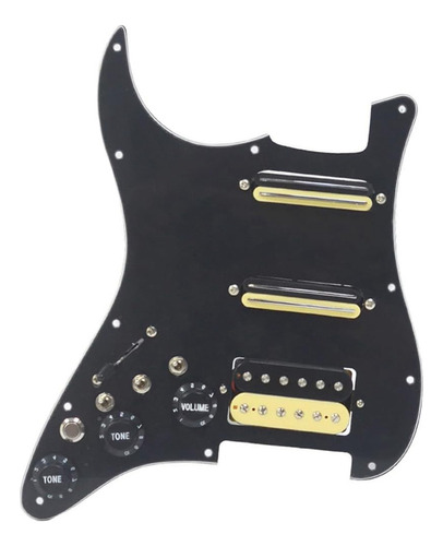 Guitarra Eléctrica Humbucker Blanca De 3 Capas Para Zurdos