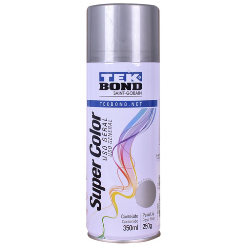 Tinta Spray Aluminio Tekbond 350ml / 250g