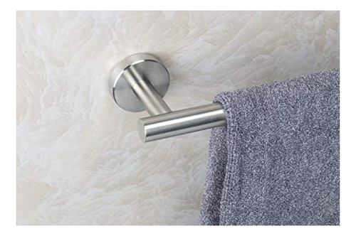 Toallero De Baño Tocten 12 Pul Níquel Cepillado1