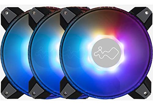 Kit De Ventiladores Rgb Triple 140mm In Win Saturn