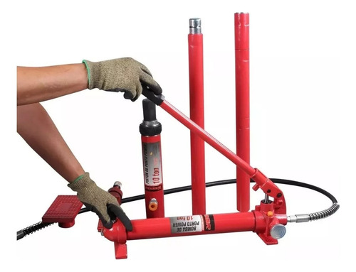 Porto Power Hydraulic Xcbr Portátil De 4 Toneladas