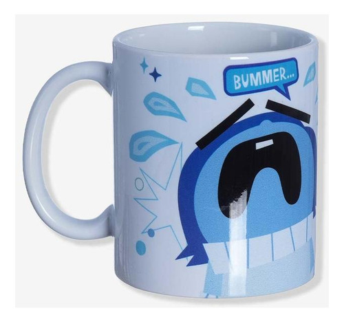 Caneca Divertida Mente Alegria Filme Cor Personagem Tristeza
