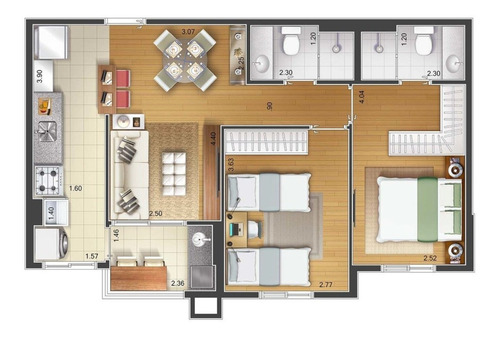 Imagem 19 de 21 de Apartamento - Ap00724 - 70610955