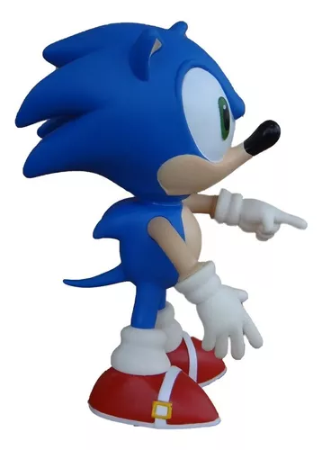 Boneco Do Sonic Grande 23cm Collection Caixa Original Jogo