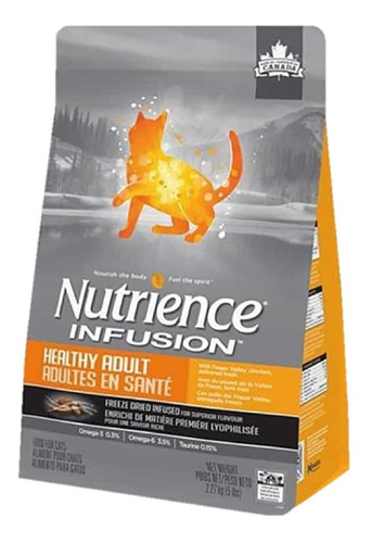 Alimento Nutrience Infusion Adulto Saludable - Gato 2,27 Kg