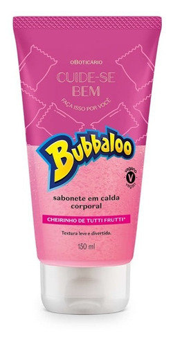 Kit Bubbaloo Gloss Hidratante Body Splash Colonia Babalu Tipo de embalagem Frascos e Barra
