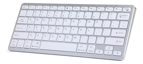 Teclado Slim Bluetooth Inalámbrico Recargable Español Qwerty