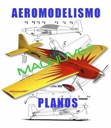 Kit Imprimible 2000 Planos Para Aeromodelismo Radiocontrol