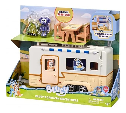 Bluey Aventura En Campervan Playset 13086 Moose