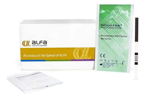 Prueba P/detectar Benzodiacepinas En Orina-c/50-instant-view