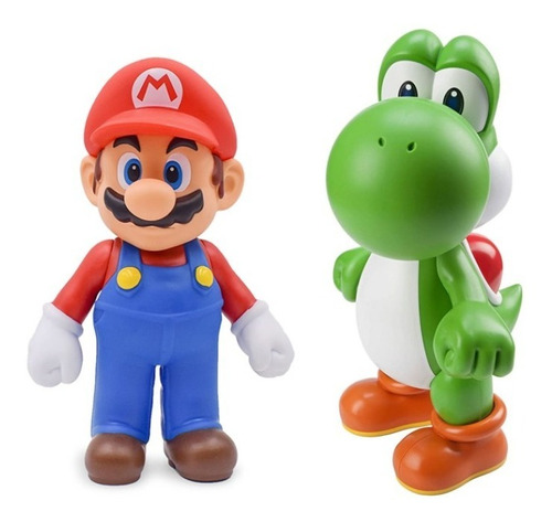 Figura Muñeco Super Mario Bros Juguete Coleccion 22 Cm