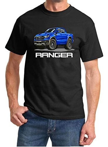 Ford Ranger Truck Camiseta Clásica Con Diseño De Dibujos Xl,
