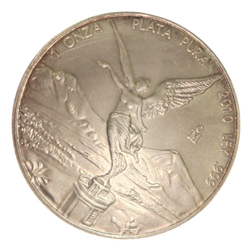 Onza Plata Libertad Ley .999 Año 2010 (Usado)