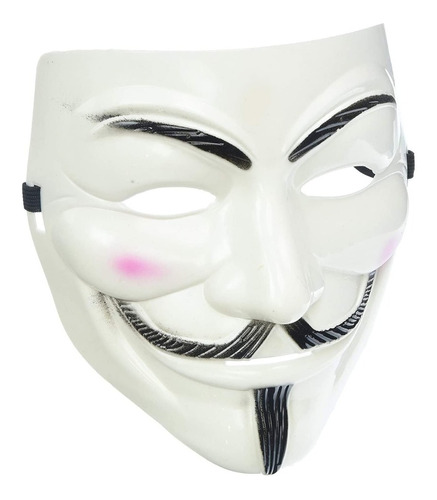 Mascara Disfraz Anonymous V De Venganza Vendetta 12 Piezas