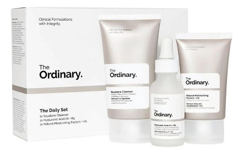 Kit para el cuidado de la piel The Ordinary the Daily Set para piel Todo tipo de piel - 3 piezas