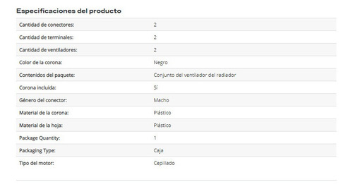 Ventilador Motor Completo Oem: 89023366
