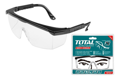 Imagen 2 de 7 de Lentes De Seguridad Transparentes Total- Tvirtual