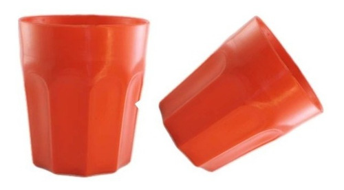 Vasos Plásticos Mediano Colores Varios 9 Cm  (6 Unidades)
