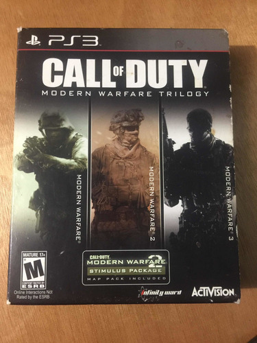 Call Of Duty Modern Warfare Trilogy Ps3 (Usado)