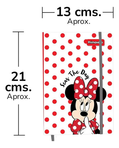 Libreta Cuaderno De Nota Tipo Agenda Primavera Disney