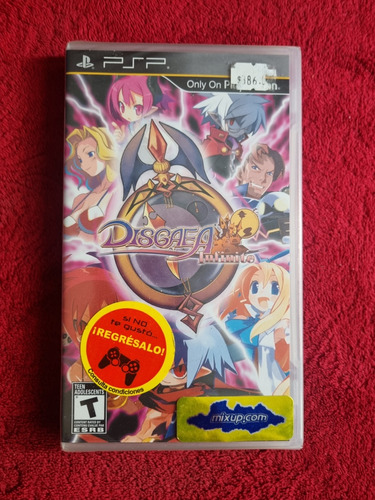 Disgaea Infinite Aún Con Celofán Psp Fotos Reales Del Produc