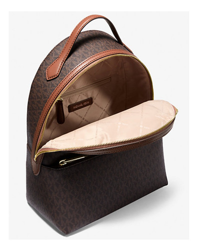 Mochila Michael Kors Dama Monogram Color Cafe Grande