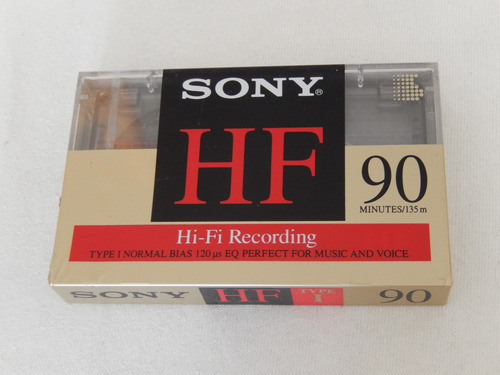 Sony Hf 90 Audio Cassette Type I Transparente