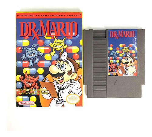 Dr. Mario - Juego En Caja Original Para Nintendo Nes Ntsc