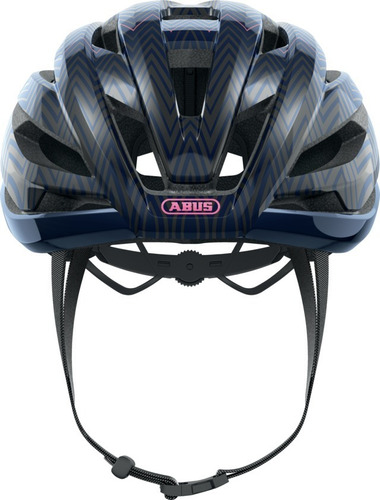 Casco De Ciclismo Abus Stormchaser Color Azul Con Rosado Talle L