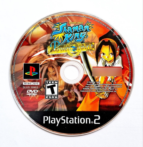 Shaman King Power Of Spirit Ps2 (Reacondicionado)