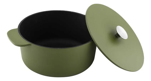 Caçarola Ironmax Member's Mark Ferro Fundido Esmaltada Verde-musgo