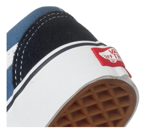 Tenis Vans Old Skool - 0d3hnvy - Azul Acero - Unisex